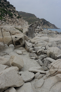 海滩附近别墅西缪斯撒丁岛意大利