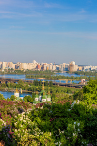 乌克兰基辅市的全景