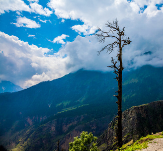 india.mountains 和云