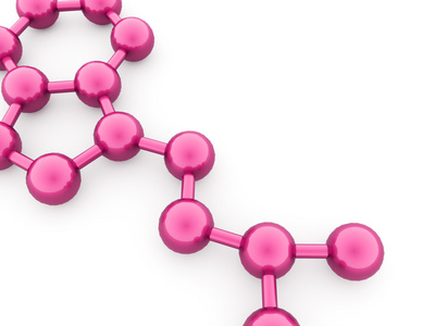 粉红色的分子概念