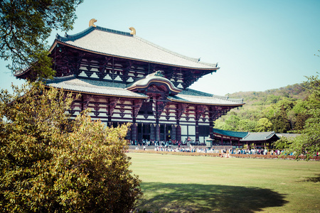 东大寺在日本古都奈良