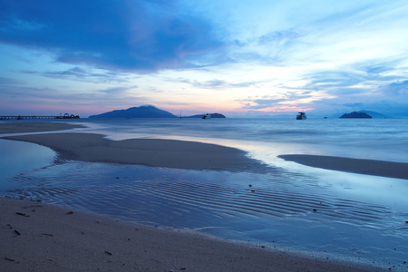 大海的美丽背景