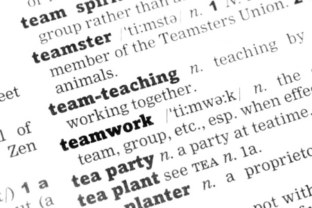 团队合作字典上的定义