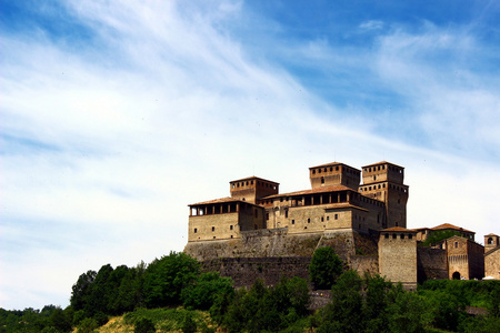 torrechiara 的城堡