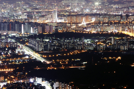 首尔美丽夜景