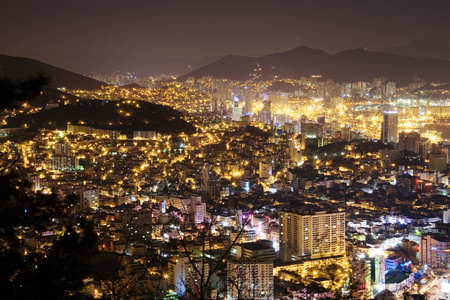 韩国美丽夜景