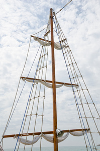 桅杆游艇