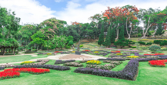 mae fah 銮花园的园林花卉