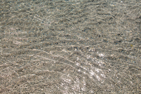 透明透明柔软波纹水面背景