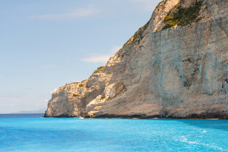 沉船湾 navagio 海滩 希腊扎金索斯