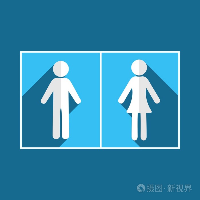 男人和女人的图标