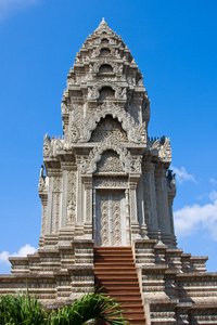 金边，柬埔寨的佛教寺庙
