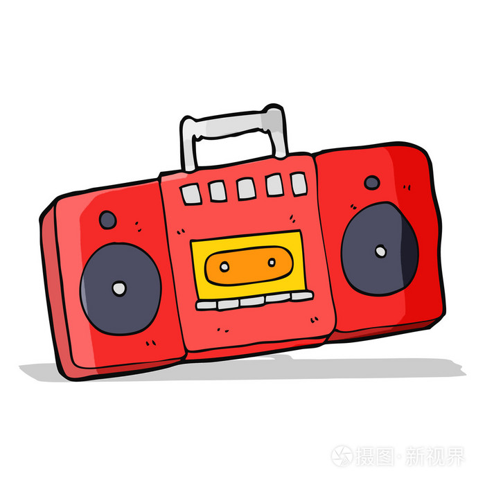 卡通收音机录音机