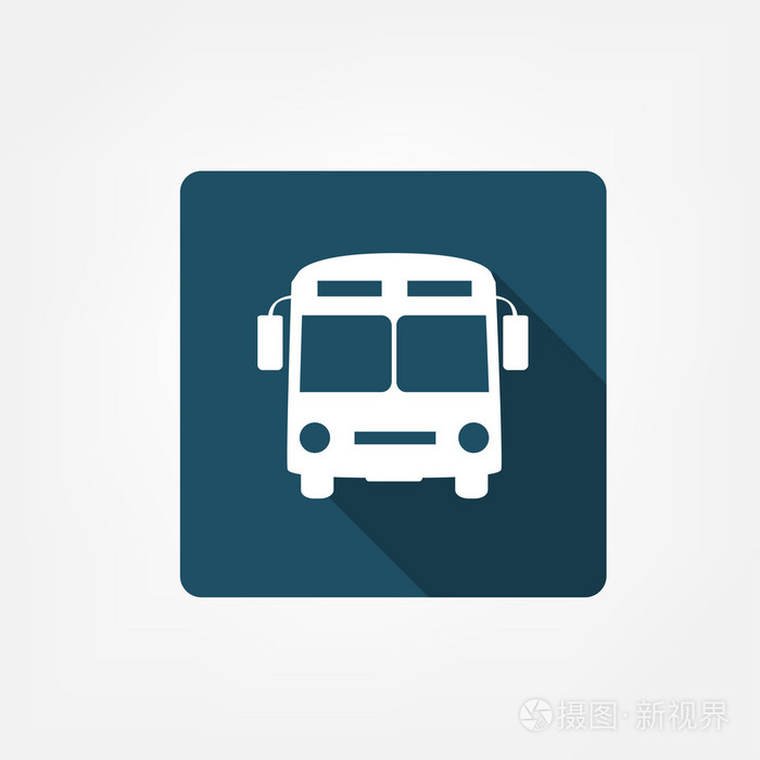 公共汽车停止图标