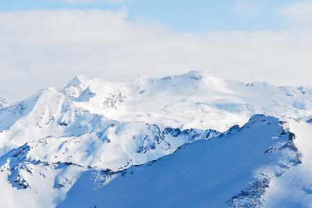 雪山滑雪区域 paradiski