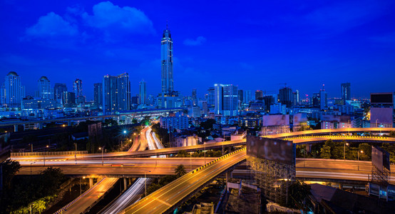 曼谷城市夜景