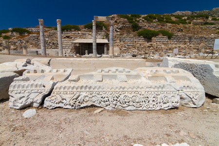 Knidos，达特恰，土耳其的废墟