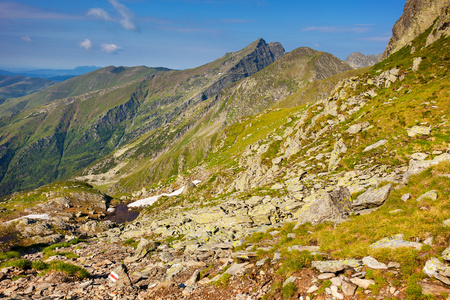 fagaras 山在罗马尼亚