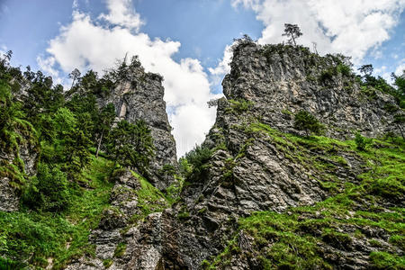 阿尔卑斯山美丽的岩石
