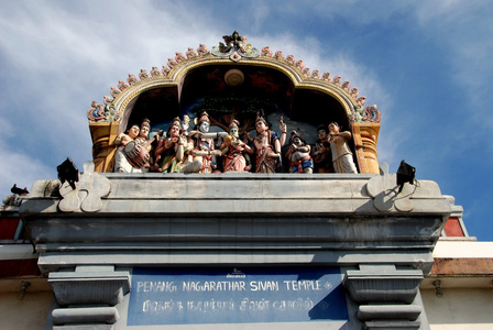 乔治城大学 马来西亚 槟城 nagarathar 梵印度教寺庙