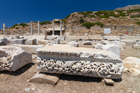 Knidos，达特恰，土耳其的废墟