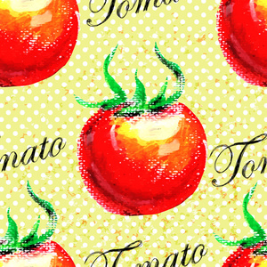 番茄垃圾背景图案