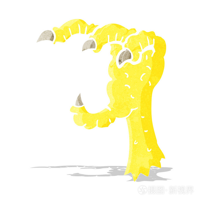 卡通鹰爪