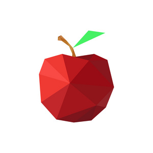 折纸红苹果