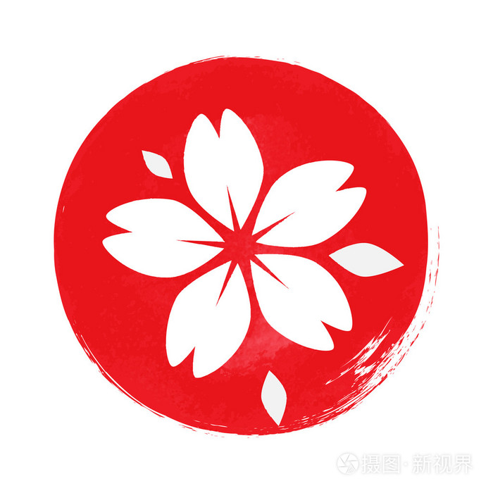 樱花剪影