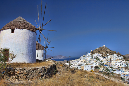 iOS岛的风车希腊
