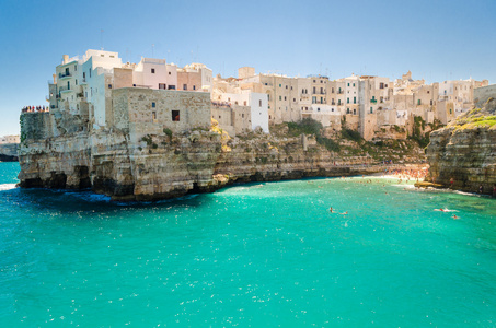 普利亚区 polignano 一匹母马