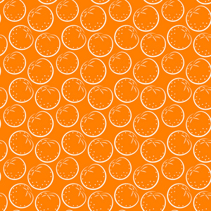 无缝的橙色