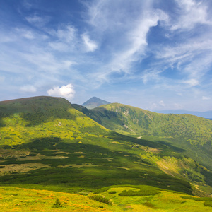 乌克兰 karpaty 绿色山