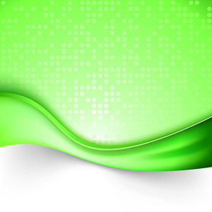 明亮的绿色旋风线背景模板