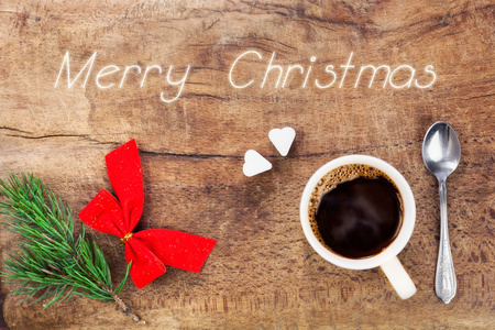 杯咖啡，圣诞装饰 x