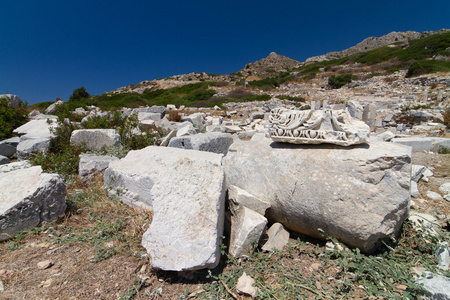 Knidos，达特恰，土耳其的废墟