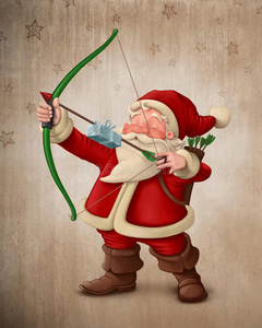 圣诞老人弓箭手