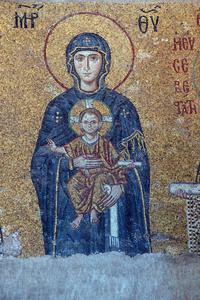 圣母玛利亚与婴儿基督圣子