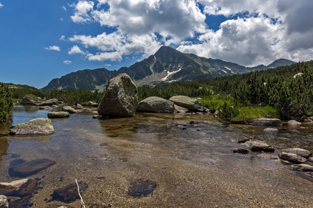 Banski 湖，皮林山