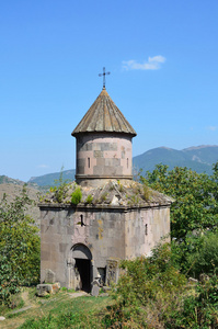 亚美尼亚，教会的圣格沃尔格在中世纪修道院里的 Goshavank