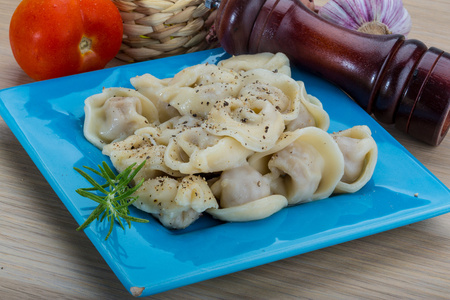 俄罗斯饺子插画