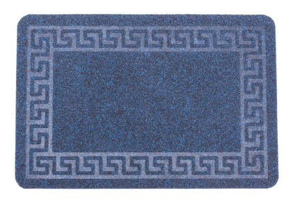 蓝色的地毯