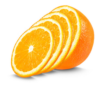 橙色切片