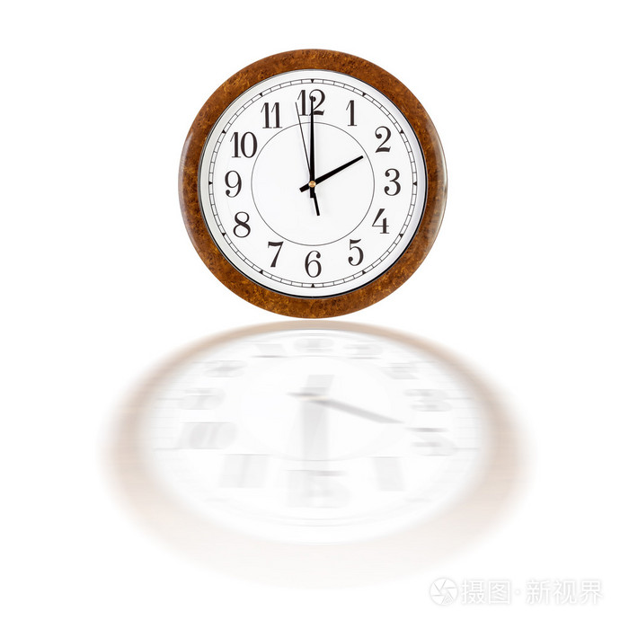 钟面显示两点钟