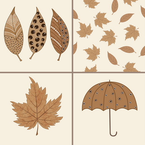 叶子，伞模式
