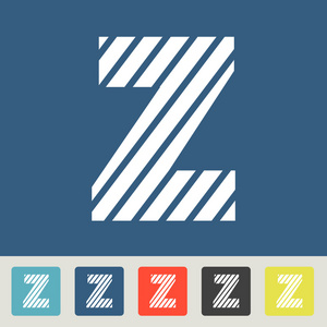 斑马字母 Z