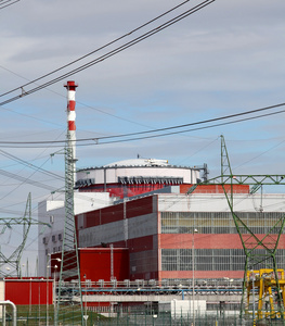 在捷克共和国欧洲核发电厂梅林