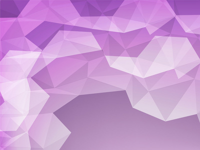 紫罗兰色的多边形几何抽象背景