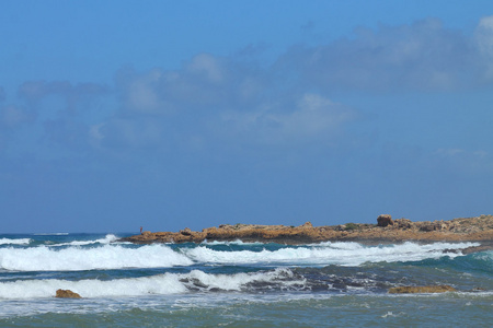 船舶 海景 波