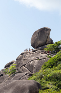 帆船的岩石，美兰国家公园